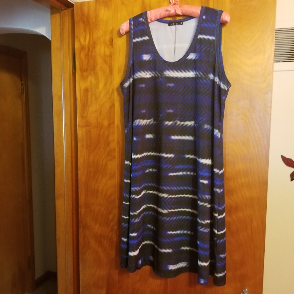 A line summer dress